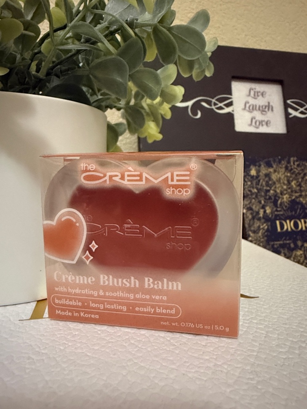 The Crème Shop Crème Blush Balm Teddy Bear Brown Red NEW